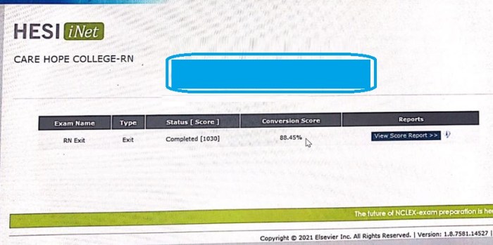 Hesi exit exam test bank 2023