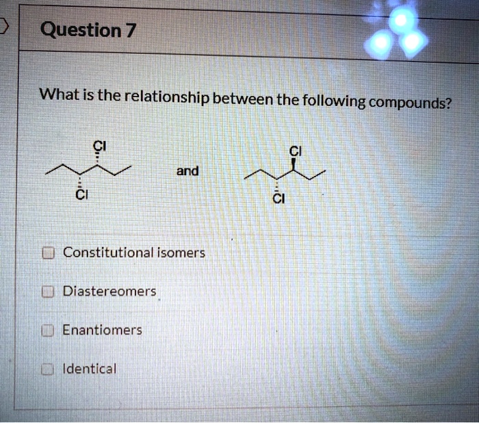 Which of the following compounds are constitutional isomers