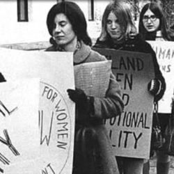 Feminism feminist movement equality 70s fighting collective feminists excluded megaphone none foundations intersectional laid movements